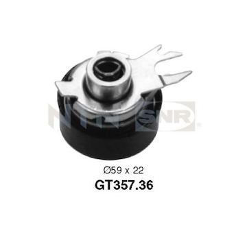 Napínací kladka, ozubený řemen SNR GT357.36