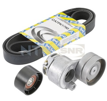 Sada žebrovaných klínových řemenů SNR KA855.17