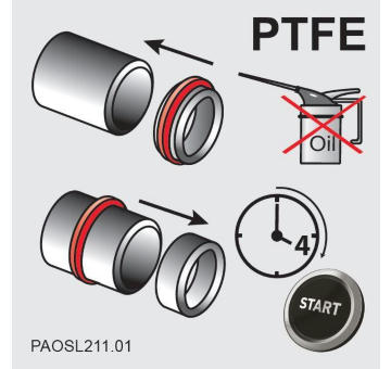 Tesnici krouzek hridele, vackovy hridel PAYEN NA5124