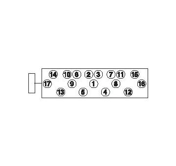 Sada šroubů hlavy válce PAYEN HBS017