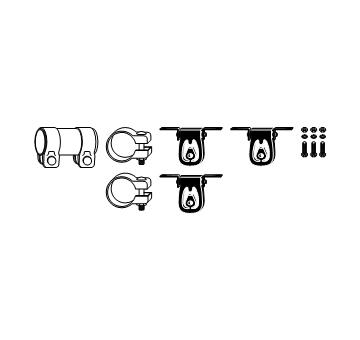 Montazni sada, vyfukovy system HJS 82 11 1535