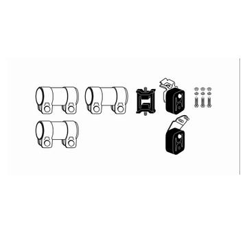 Montazni sada, vyfukovy system HJS 82 12 2227