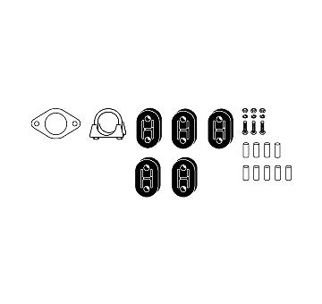 Montazni sada, vyfukovy system HJS 82 42 4121