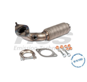 Servisni potrubi/filtr pevnych castic HJS 91 15 1702