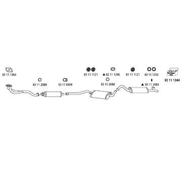 Výfukový systém HJS Au_537
