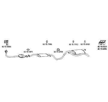 Výfukový systém HJS Fo_321