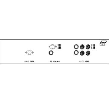 Výfukový systém HJS MT-Fi110