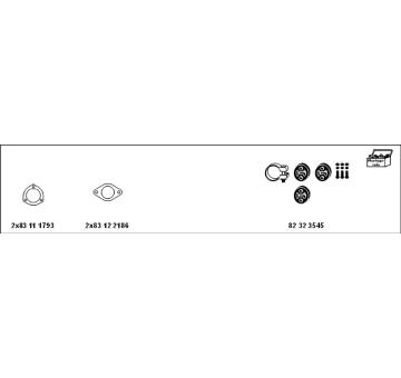 Výfukový systém HJS MT-Fi150