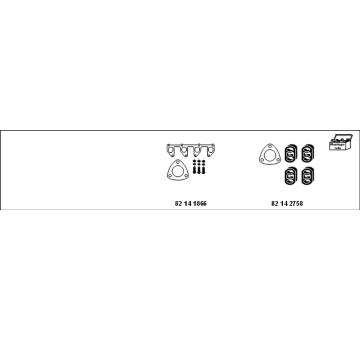 Výfukový systém HJS MT-OP119