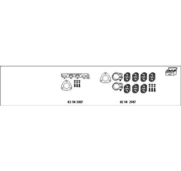 Výfukový systém HJS MT-OP77