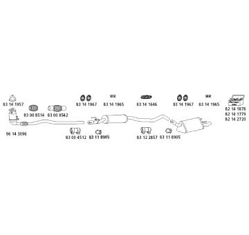 Výfukový systém HJS Op_51