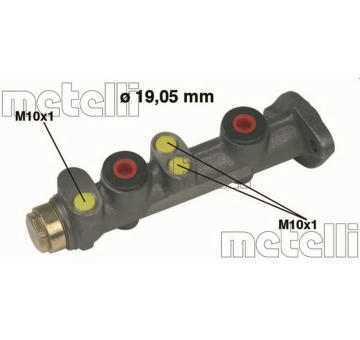 Hlavní brzdový válec METELLI 05-0025