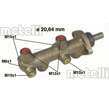 Hlavní brzdový válec METELLI 05-0043