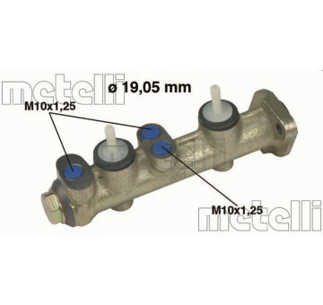 Hlavní brzdový válec METELLI 05-0051