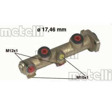 Hlavní brzdový válec METELLI 05-0141