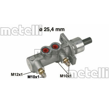 Hlavní brzdový válec METELLI 05-0166