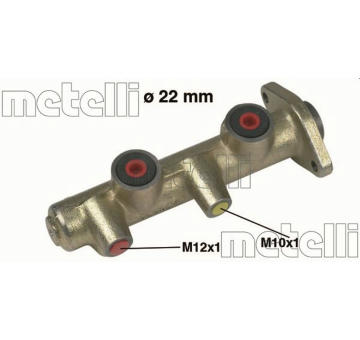 Hlavní brzdový válec METELLI 05-0168
