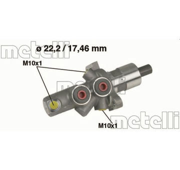 Hlavný brzdový válec METELLI 05-0175