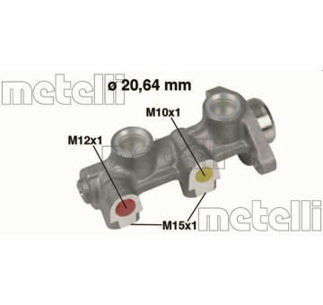 Hlavní brzdový válec METELLI 05-0184