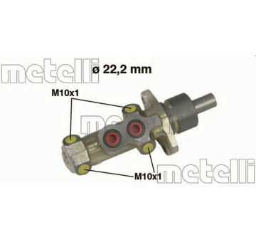 Hlavní brzdový válec METELLI 05-0233