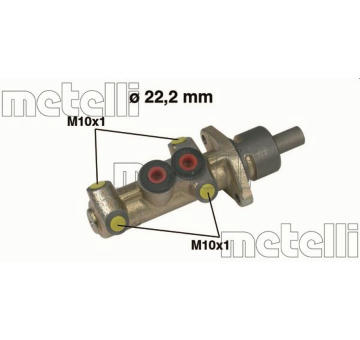 Hlavní brzdový válec METELLI 05-0243