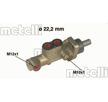 Hlavní brzdový válec METELLI 05-0246