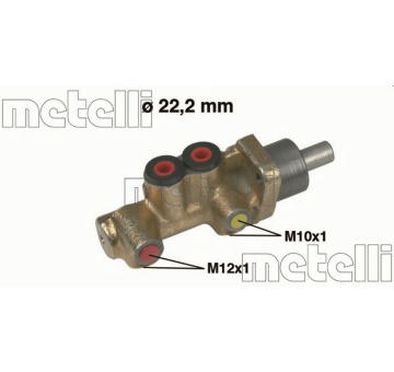 Hlavní brzdový válec METELLI 05-0254