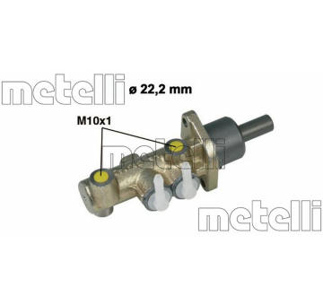 Hlavní brzdový válec METELLI 05-0279