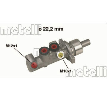 Hlavní brzdový válec METELLI 05-0309