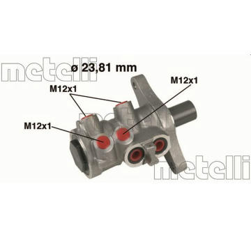 Hlavní brzdový válec METELLI 05-0313