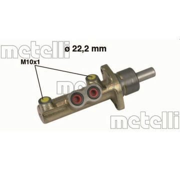 Hlavní brzdový válec METELLI 05-0323