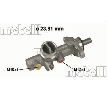 Hlavní brzdový válec METELLI 05-0352