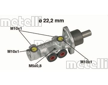 Hlavní brzdový válec METELLI 05-0353