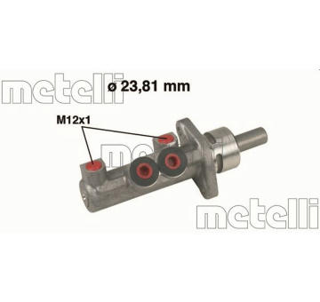 Hlavní brzdový válec METELLI 05-0385