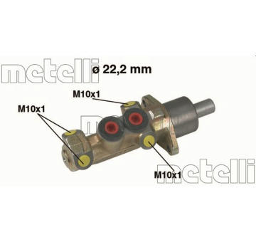 Hlavní brzdový válec METELLI 05-0387