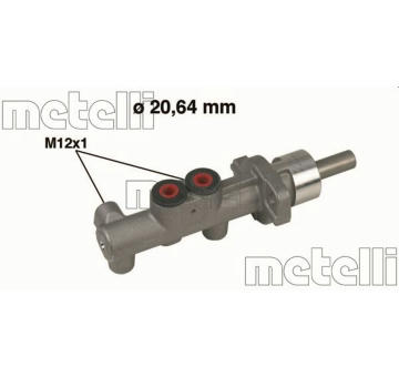 Hlavní brzdový válec METELLI 05-0400