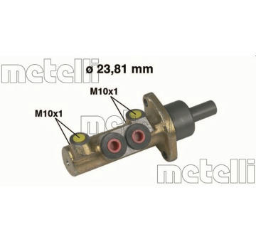 Hlavní brzdový válec METELLI 05-0413