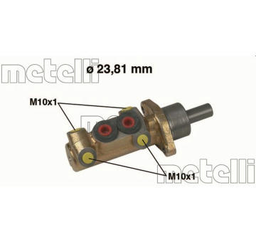 Hlavní brzdový válec METELLI 05-0419