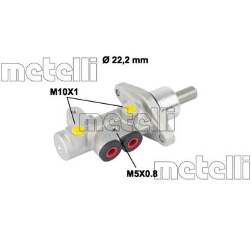 Hlavní brzdový válec METELLI 05-0549
