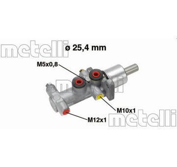 Hlavní brzdový válec METELLI 05-0554