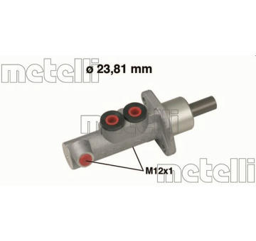 Hlavní brzdový válec METELLI 05-0559