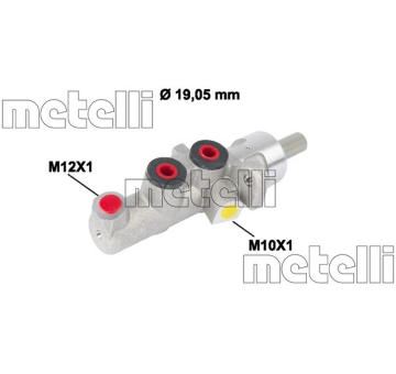 Hlavní brzdový válec METELLI 05-0620