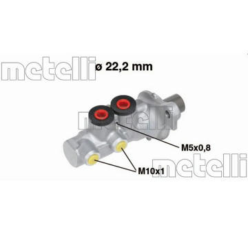Hlavní brzdový válec METELLI 05-0692