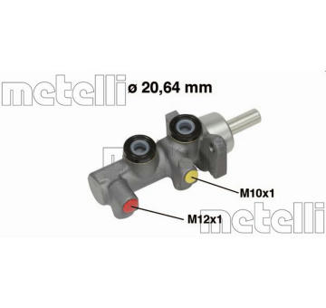 Hlavní brzdový válec METELLI 05-0697
