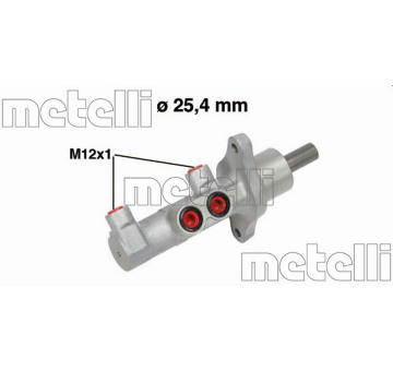 Hlavní brzdový válec METELLI 05-0732