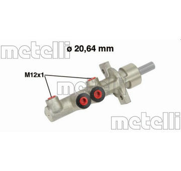 Hlavní brzdový válec METELLI 05-0741