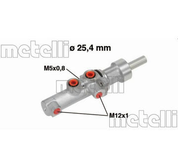 Hlavný brzdový válec METELLI 05-0752