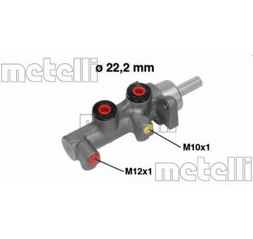 Hlavní brzdový válec METELLI 05-0755