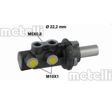 Hlavní brzdový válec METELLI 05-0782