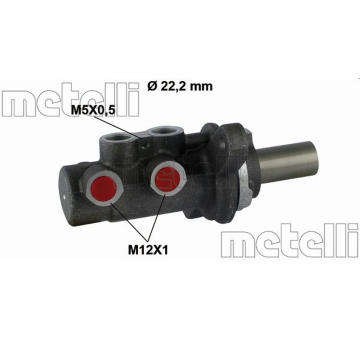 Hlavní brzdový válec METELLI 05-0785